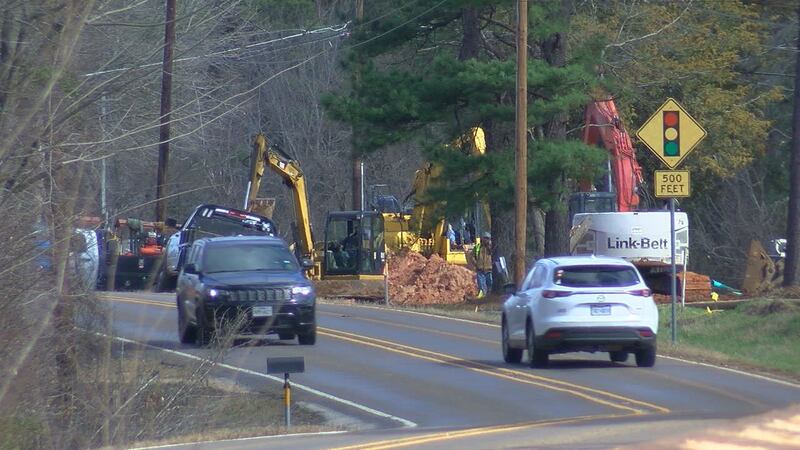 Ampliación de la carretera George Richey en curso en el condado de Gregg
