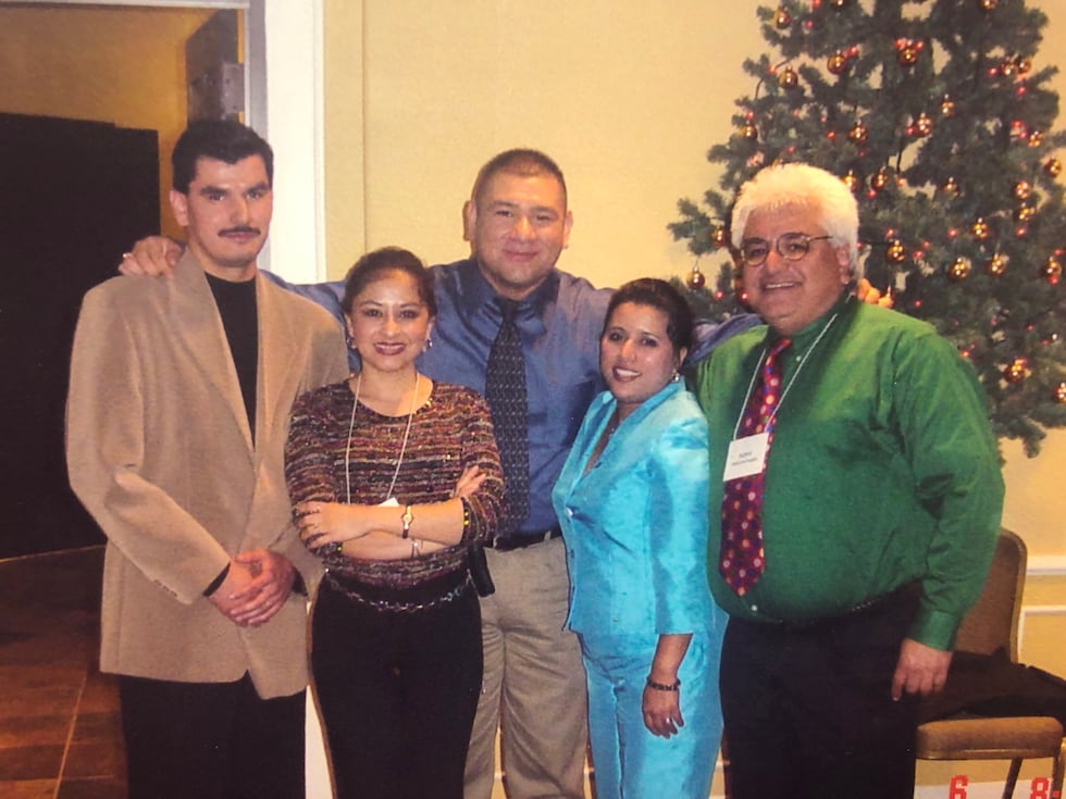 Victor Covarrubias, Blanquita la Potranquita, El Scooby, Corinna Ruiz y Tony Maldonado.