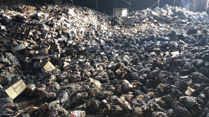 The night of November 6th, a portion of Greenberg Smoked Turkeys caught on fire leaving nearly...