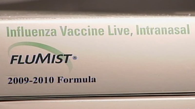FILE - The FDA is reviewing a nasal spray flu vaccine.