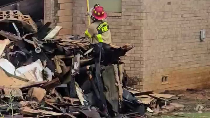 A Monday night fire has destroyed a church on Castleberry Street in Nacogdoches.