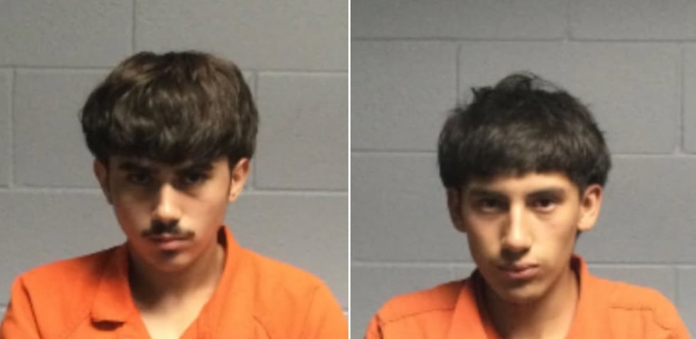 Abraham Saenz, left, and Ivan Rangel, both of Livingston.