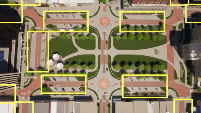 City downtown improvement project