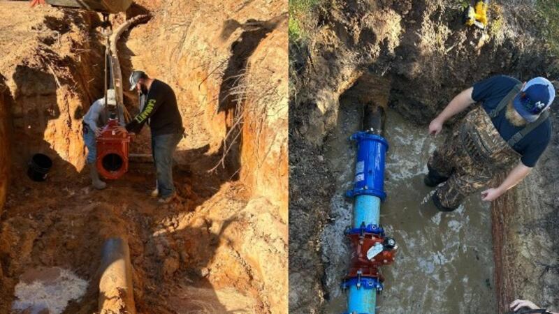 City of Overton under boil water notice after crews install new water lines, valves