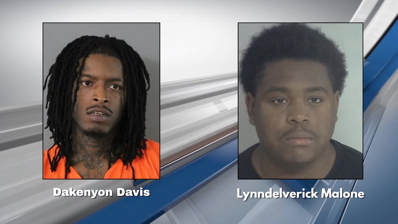Dakenyon D’wayne Davis, 26, and Lynndelverick Concepcion Malone, 21, both of Nacogdoches