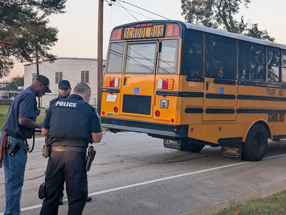 No injuries reported after crash involving Tyler ISD school bus