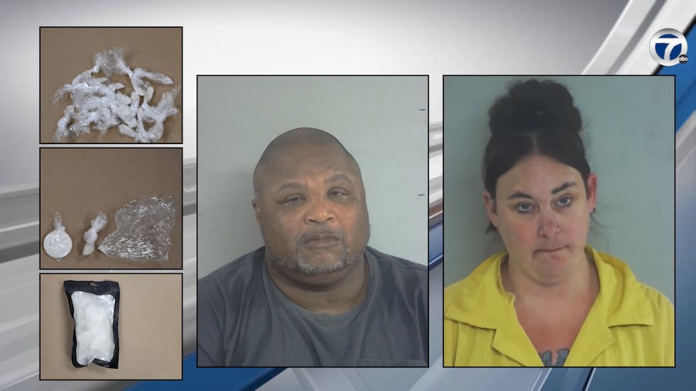 Howard Clay Cooper, left, and Jessica Marie Ady, right.