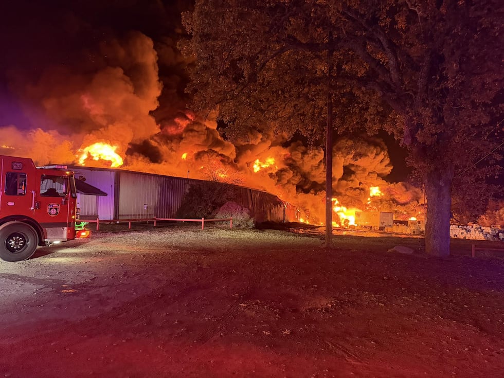 Industrial fire prompts evacuation of Smith County Road 1151