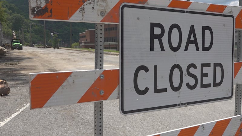 A section of bypass road in Pikeville that has been closed for more than two months for...