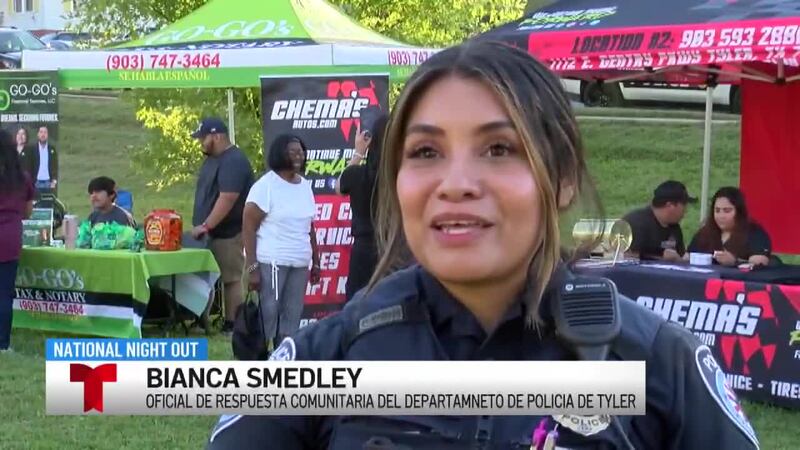 ‘National Night Out’ une a la comunidad y la policía en el este de Texas