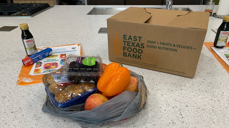 The East Texas Food Bank partnered with Tyler Independent School District’s Head Start program...