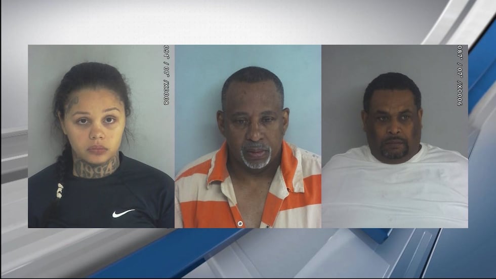 Latrisha Crims, Antonio Colon and Andre Nelson.