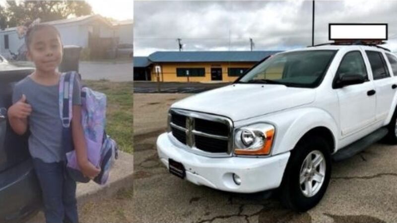 Authorities believe 7-year-old Ana Cristina Torres Media may be traveling in a 2005 Dodge...