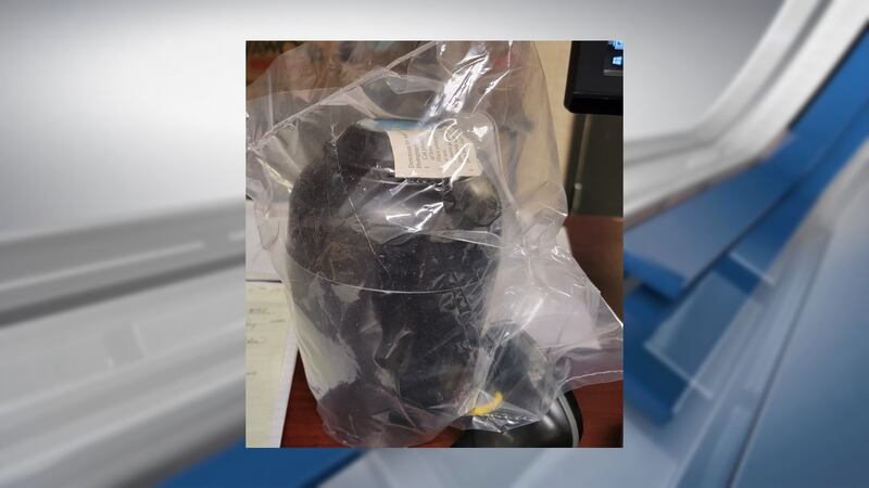 El Departamento de Policía de Tyler encontró una urna de cremación junto a un contenedor de...