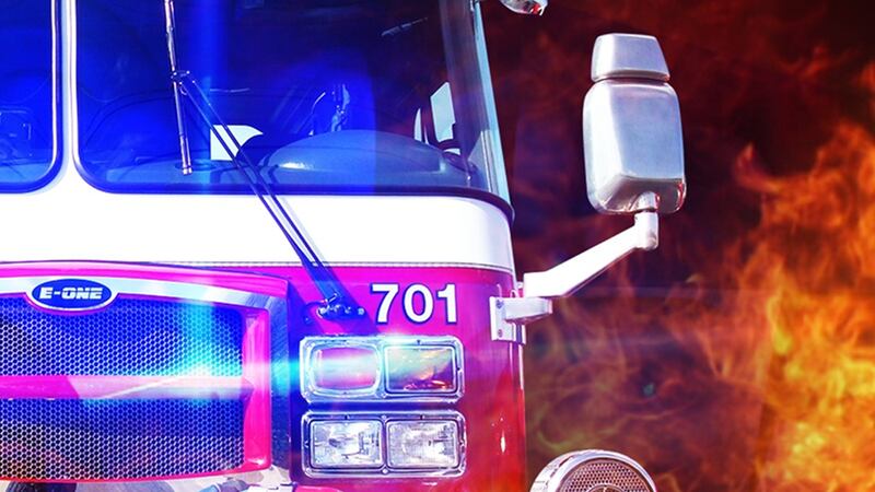 Un incendio que se desató en el contenedor seco en la planta RoyOMartin OSD en Corrigan la...