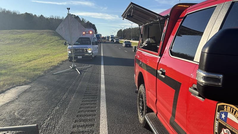 Accidente con camiones de 18 ruedas en la I-20 causan congestión de tráfico cerca de Winona