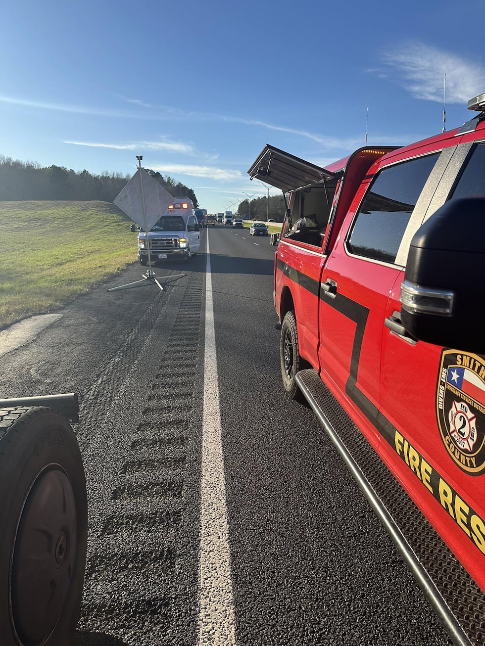 Wreck involving 18-wheelers on I-20 EB congesting traffic near Winona