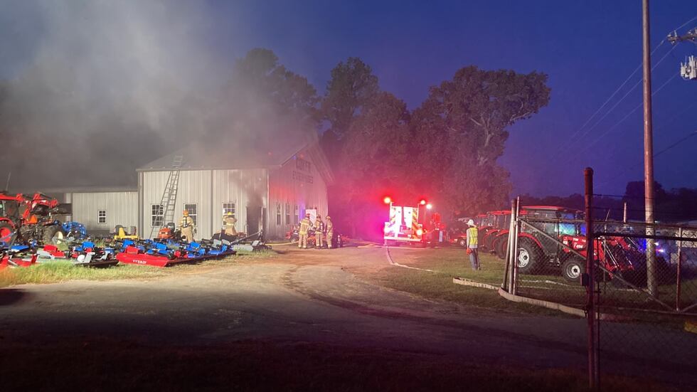 Officials respond to second fire at Coker Enterprises in two weeks