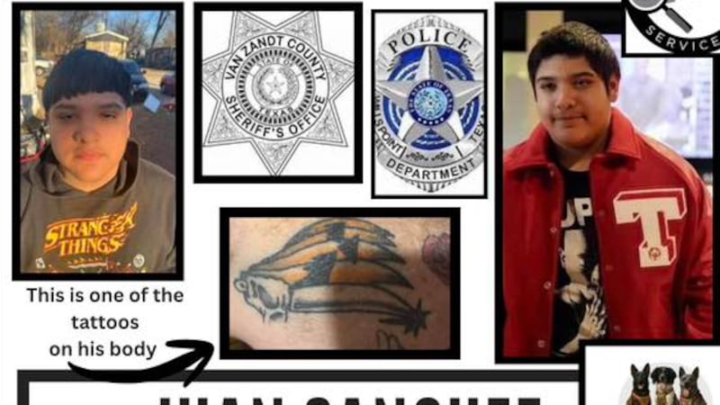 Juan Sánchez es descrito como un hombre latino de 5 pies y 6 pulgadas y pesa 221 libras.