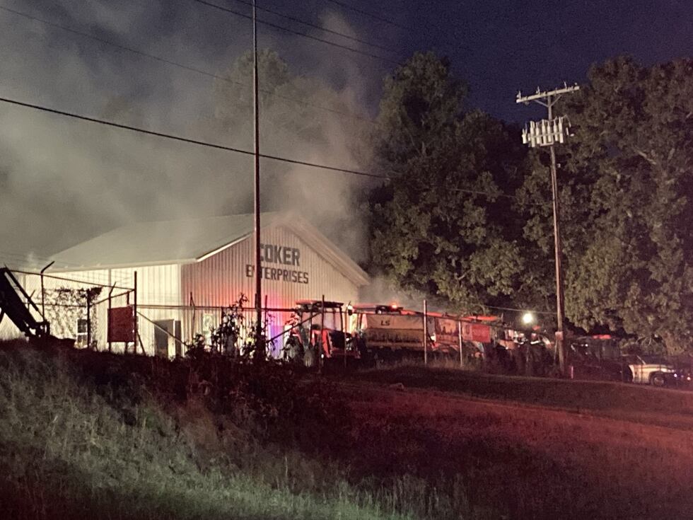 Officials respond to second fire at Coker Enterprises in two weeks