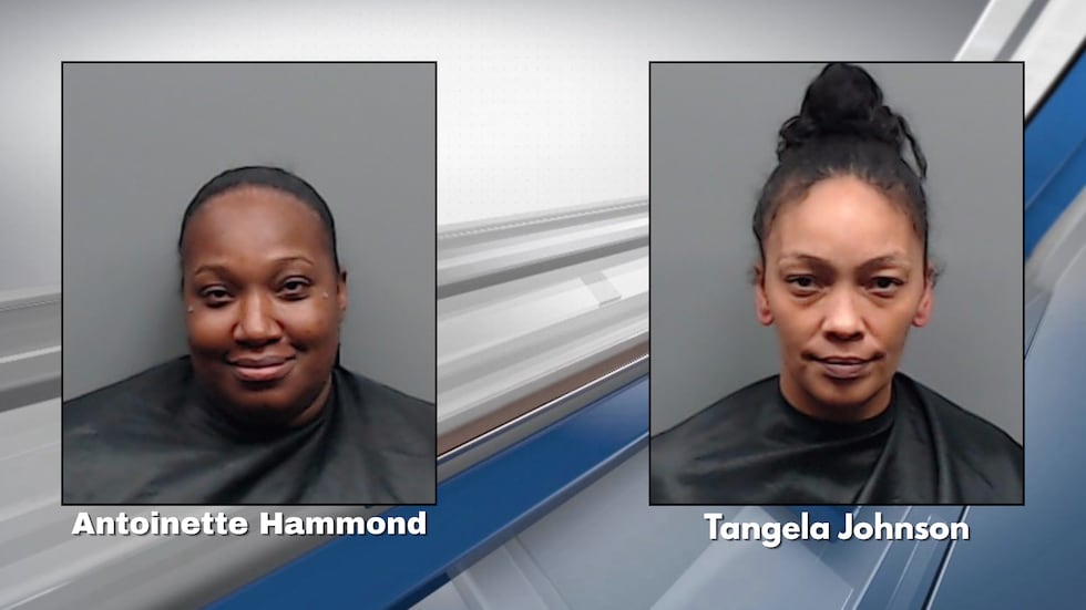 Left: Antoinette Hammond, 39, of Dallas,
Right: Tangela Johnson