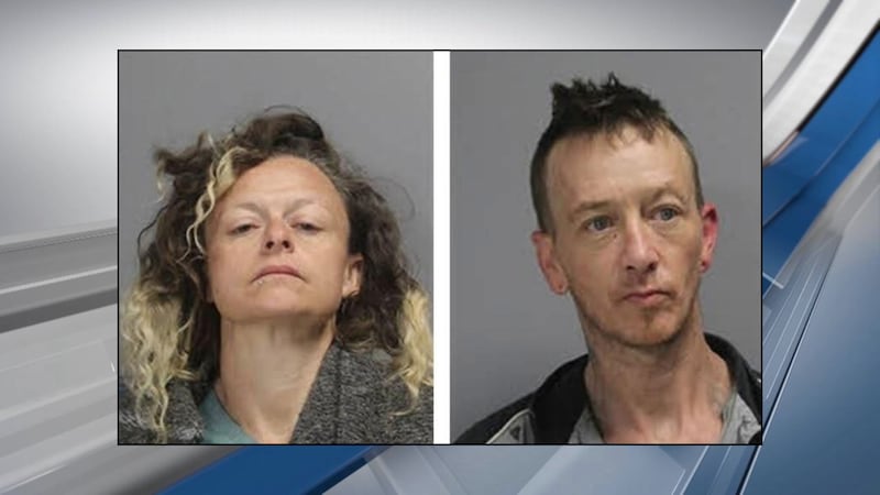 Amber Hurst, 40 and Shawn Schaeffer, 41, both of Ivanhoe