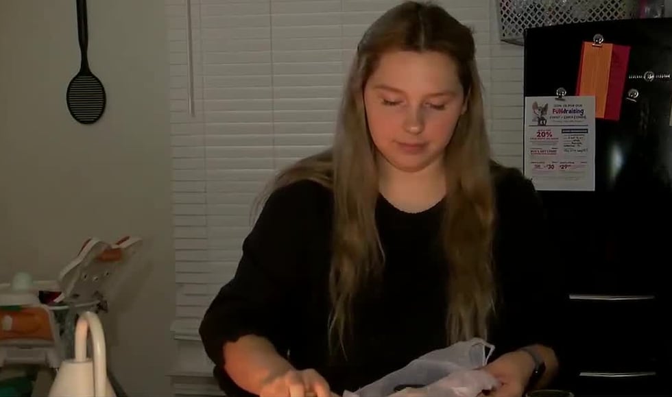 Lacy Warren, 25, affectionately known as “The Turkey Angel,” was moved to action by the...