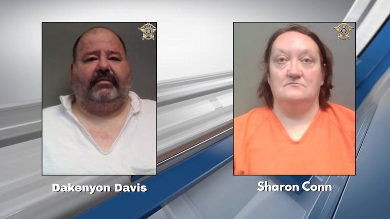 Daniel Conn, 49, and Sharon Conn, 52, both of Kirbyville