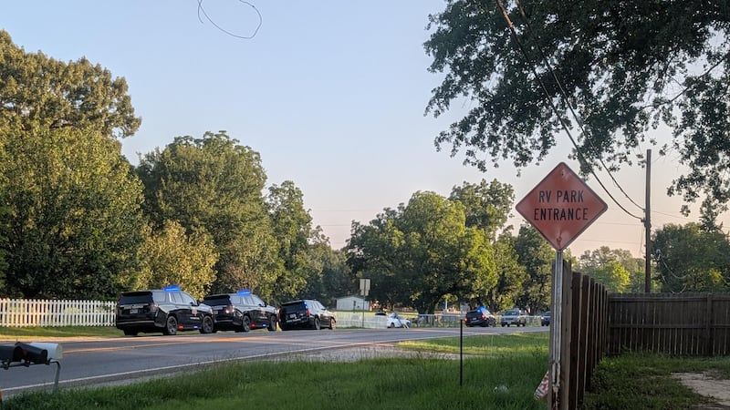 Officials urged drivers to seek an alternate route, such as Lavender Road or Highway 69, while...