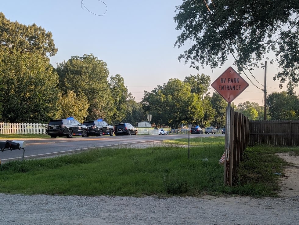 Officials urged drivers to seek an alternate route, such as Lavender Road or Highway 69, while...