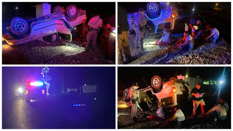 Varios presuntos inmigrantes indocumentados huyeron a pie y siguen pendientes.