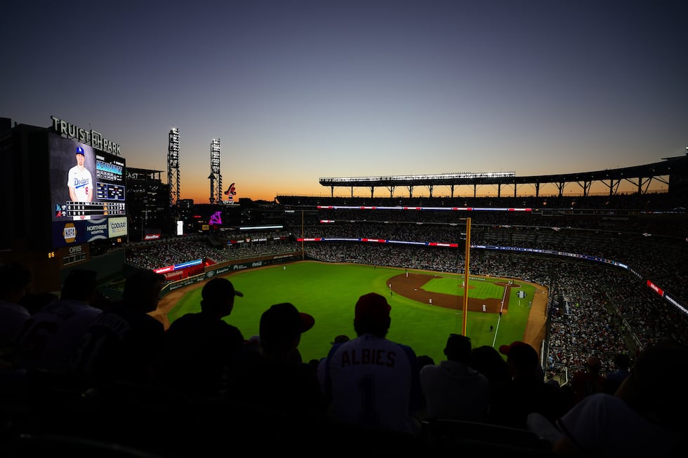 La foto del miércoles 7 de octubre de 2026 muestra el cuarto juego de la serie divisional de...
