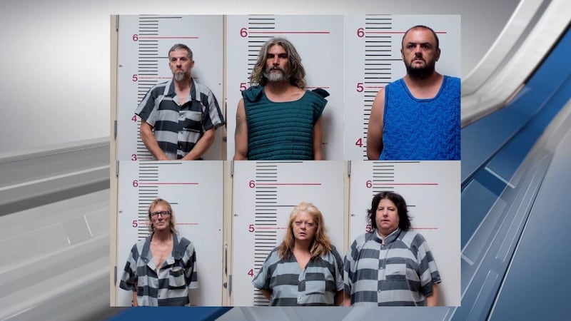 Top row from left: Richard Vineyard, Matthew Nunez and Joey Neblett.
Bottom row: Michael...