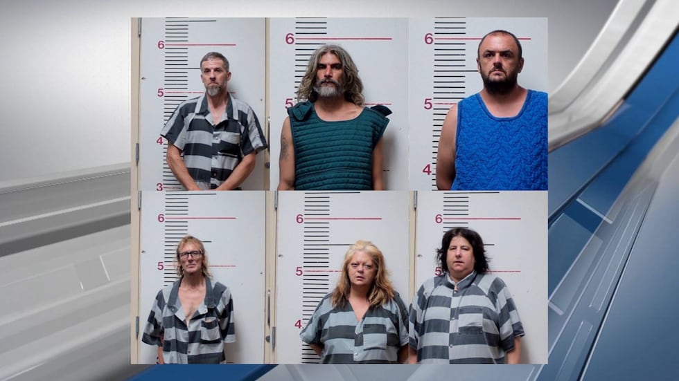 Top row from left: Richard Vineyard, Matthew Nunez and Joey Neblett.
Bottom row: Michael...