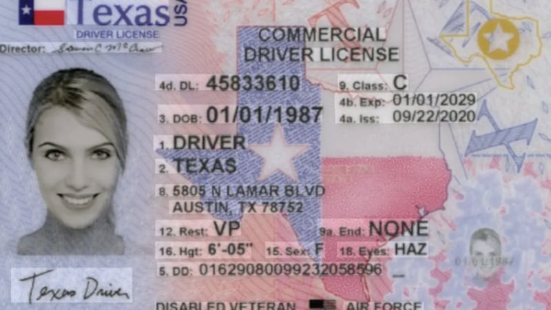 Texas Commercial Driver License