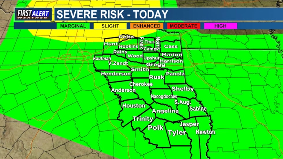 SPC Outlook for Today