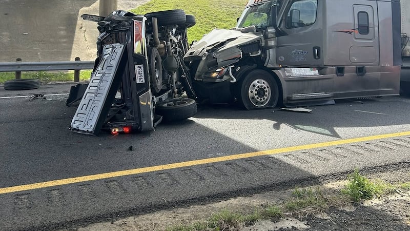 ALERTA DE TRÁFICO: Un grave accidente bloquea la I-20 en dirección este cerca de Waskom