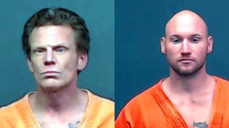 Wayde Land, 38 (izquierda), y Michael Olson, 30 (derecha)