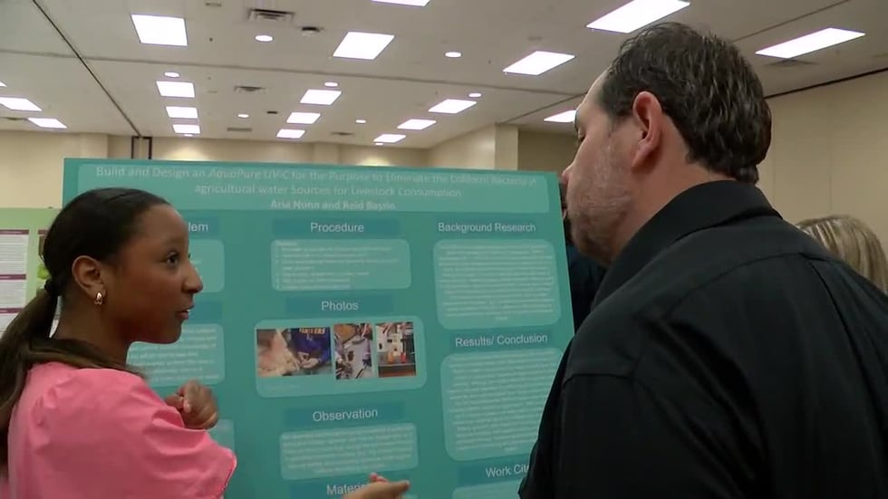 High school, junior high students compete at East Texas Regional Science Fair