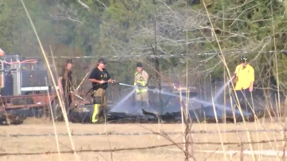 The investigation indicates the cause of the fire was an ember from a grill hitting dry grass,...