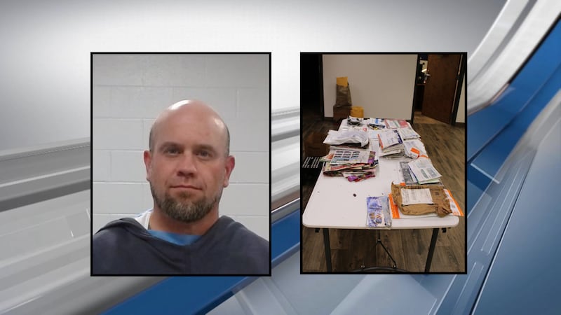 Un hombre es acusado de una serie de robos de correo en el condado de Polk