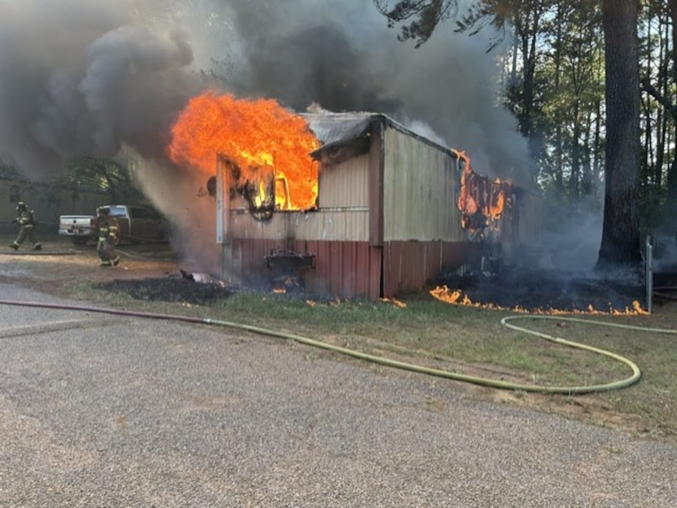 The Marshall Fire Department says one person is dead after a mobile home fire.