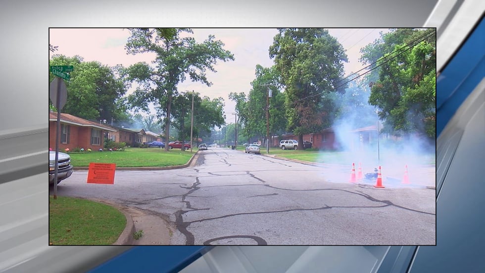 Tyler Water Utilities will conduct a smoke test Monday through Friday to locate breaks and...