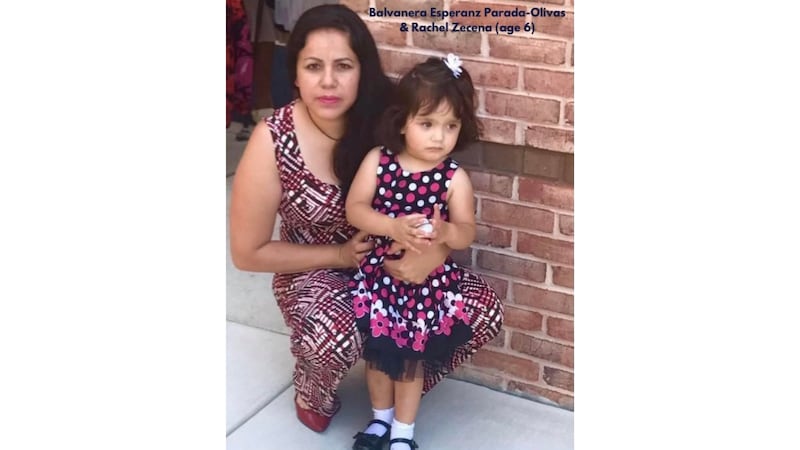 Se emitió una Alerta Amber para Rachel Zecena, de 6 años, y su madre, Balvanera Esperanz...