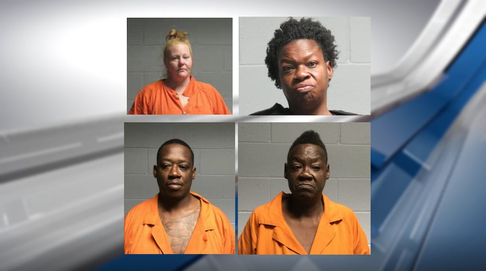 The Polk County Sheriff’s Office said four people were arrested after investigators found...
