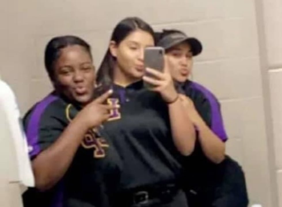 Natalie Chavez, center, was killed in a single-vehicle crash that took place early Sunday...