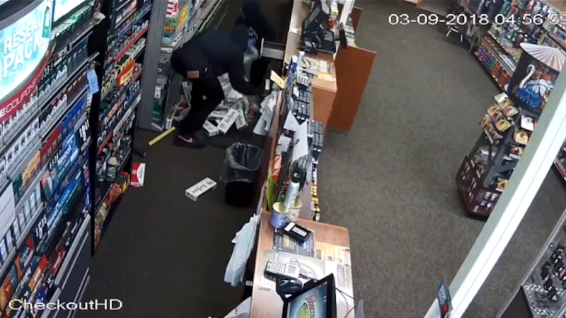 (Source: Surveillance cameras inside the store)