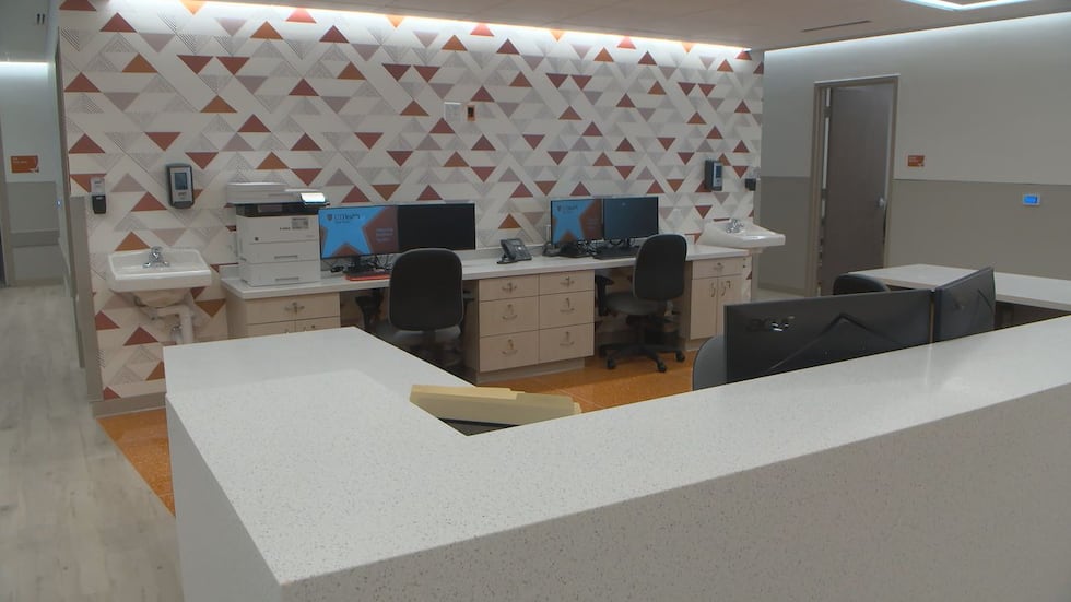 A look inside the new clinic.