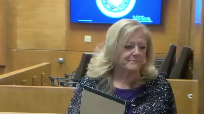 Smith County District Clerk Penny Clarkston appeared Monday before District Judge Austin Reeve...