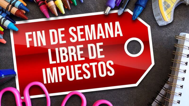 El fin de semana libre de impuestos en Texas comienza el 11 de agosto y se prolongará hasta la...